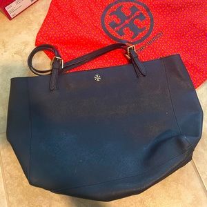 Tory Burch navy blue purse